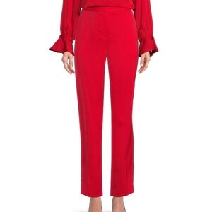 Preston & York Corey Satin Back Crepe Ankle Pants